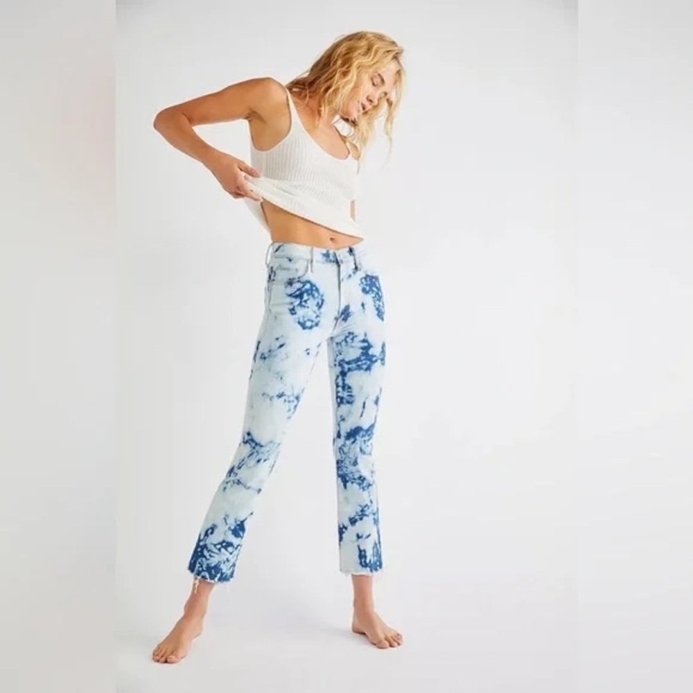 MOTHER Jeans The Insider Ankle Fray - In a Tizzy